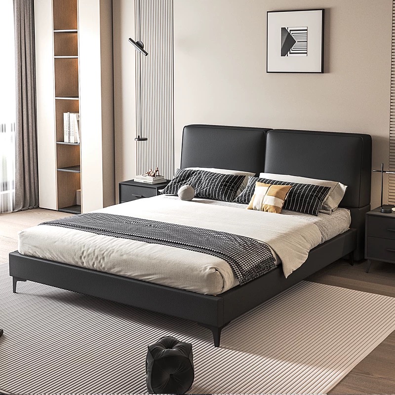 King Size Bed Frame With Storage Drawers - Móveis de Quarto de Madeira de
