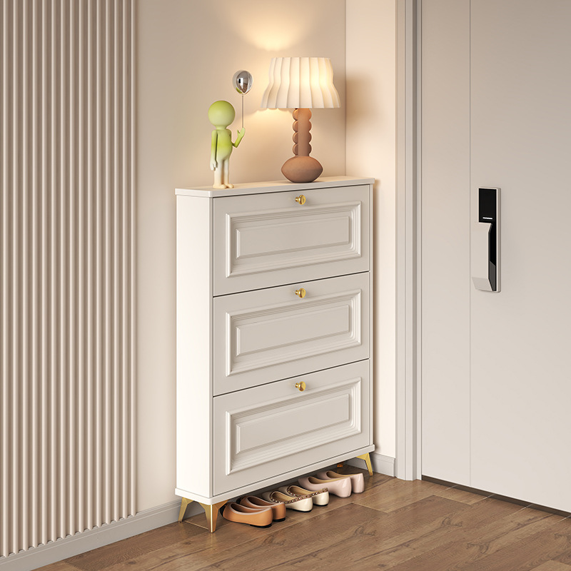 Shoe Rack Cabinet Narrow Entryway - Armário de sapatos de entrada francesa-design