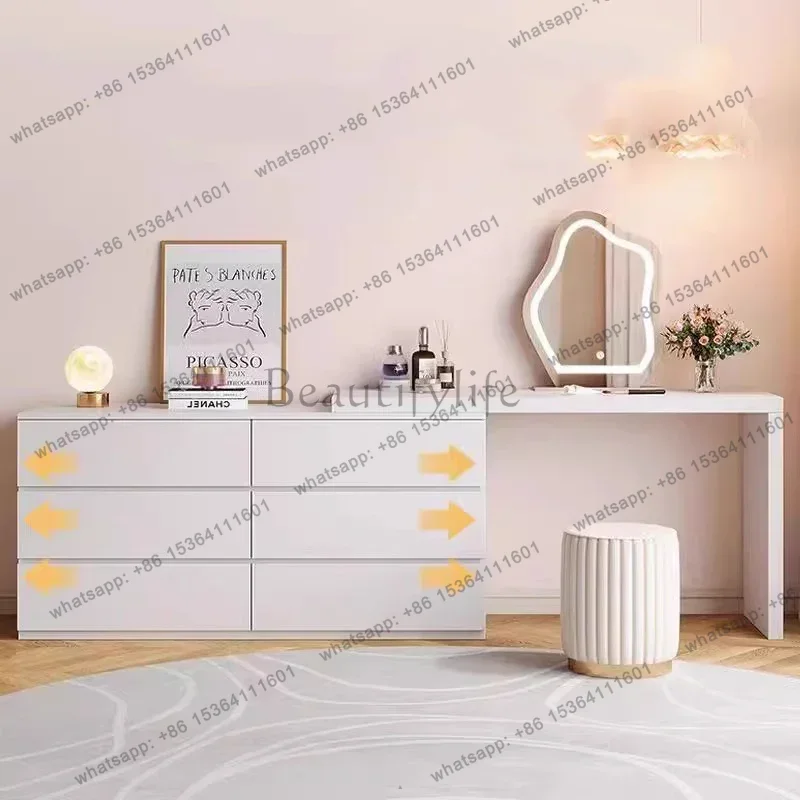 Mesa de Maquiagem com Espelho  - Dressing Table Vanity With Lighted Mirror avaliação e preço