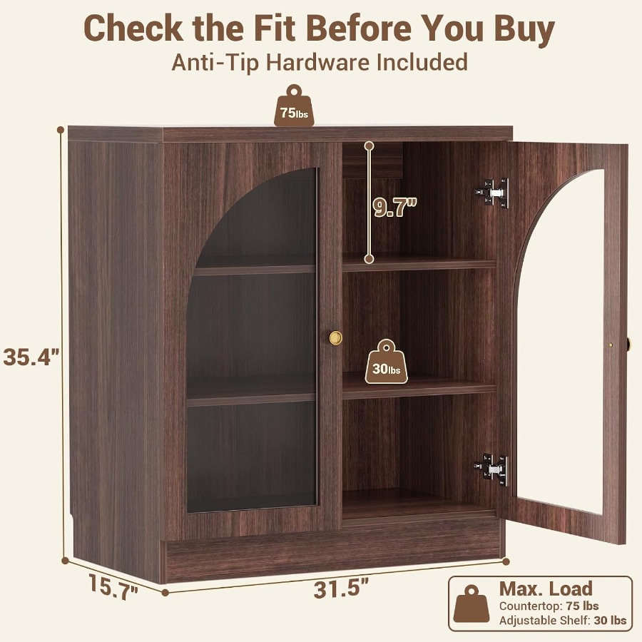 31.5 Aparador Buffet para sala - Storage avaliação e preço