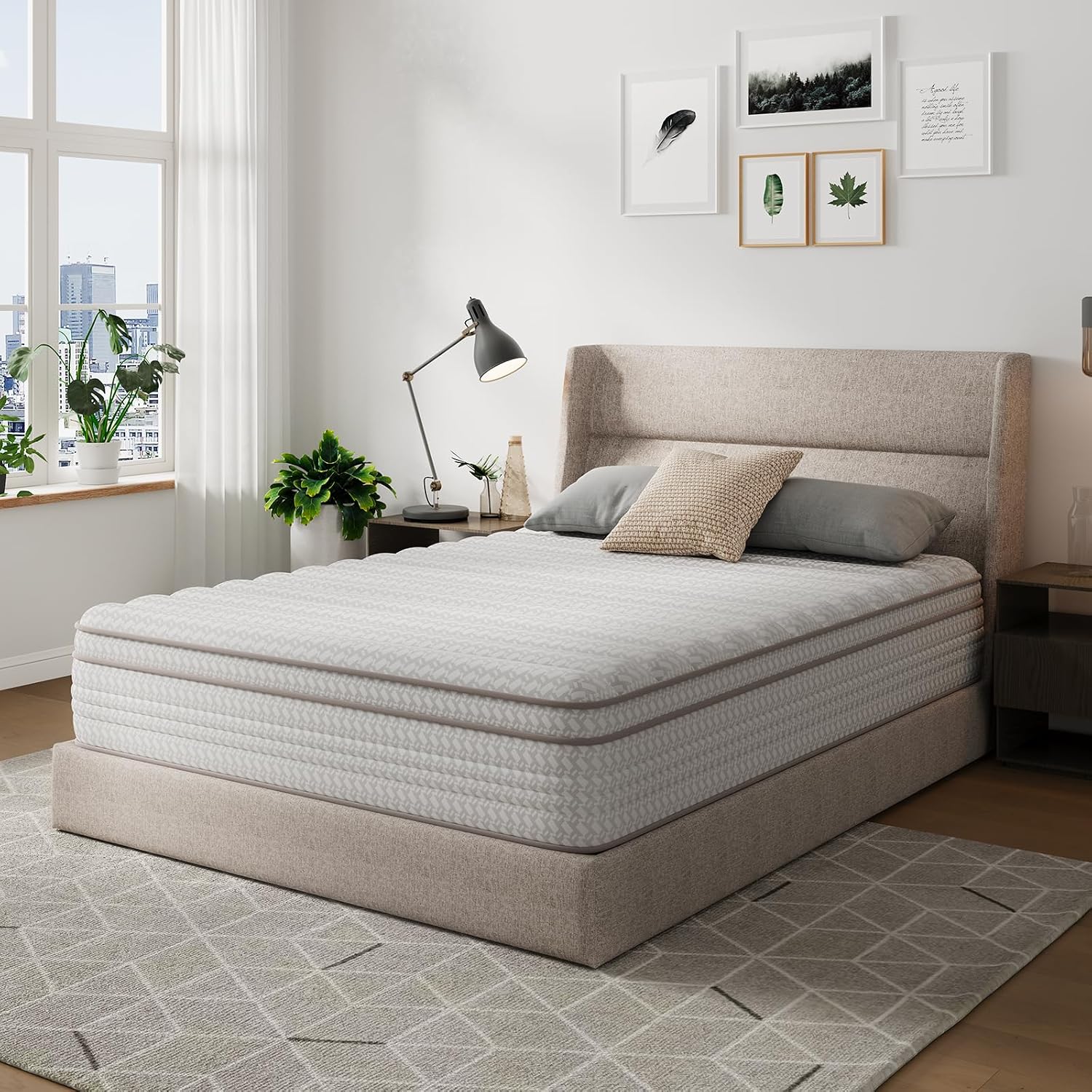 Colchão Queen Size de 12 Poleg - Memory Foam Mattress In A Box Queen avaliação e preço
