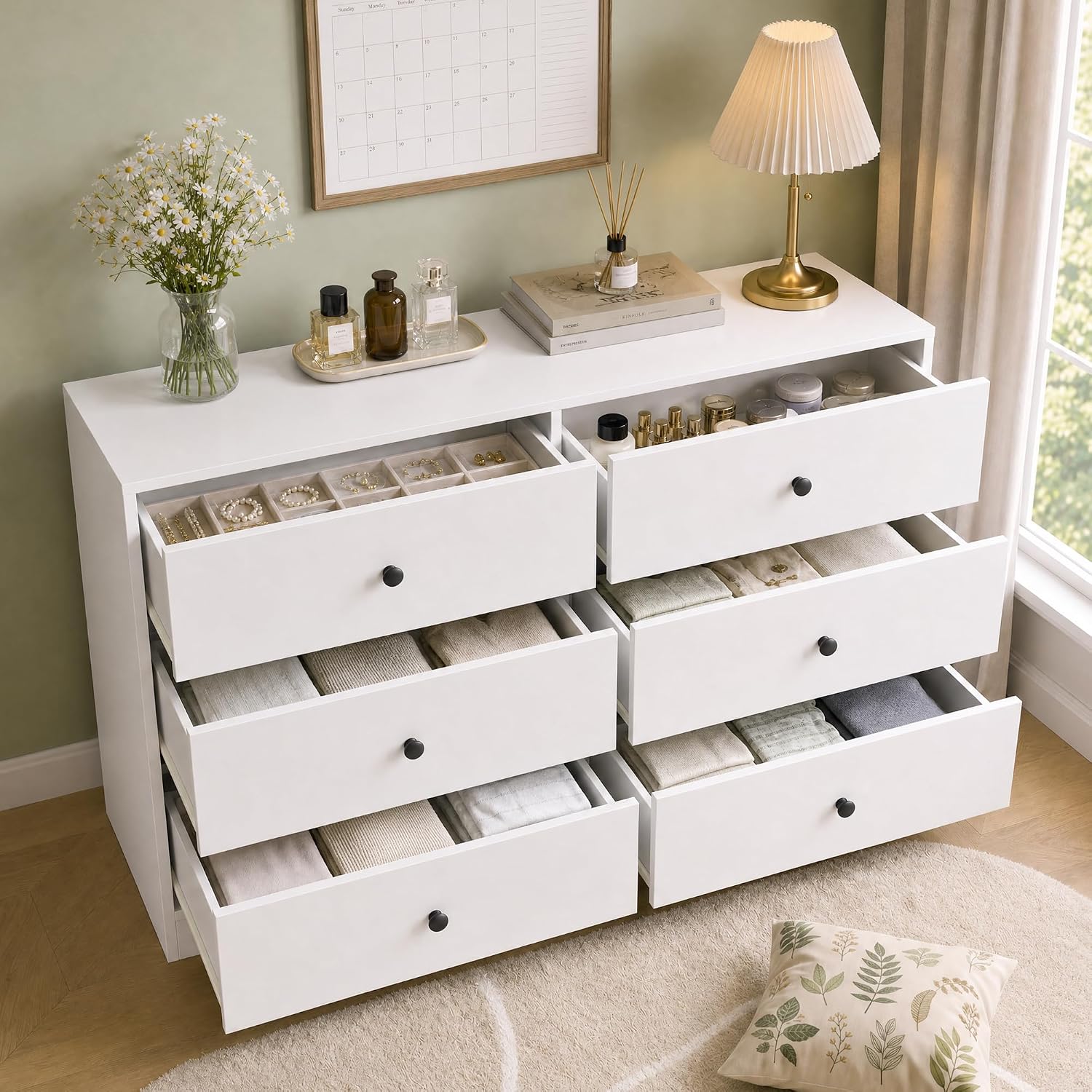 Cômoda com 6 gavetas para quar - Bedroom Furniture avaliação e preço