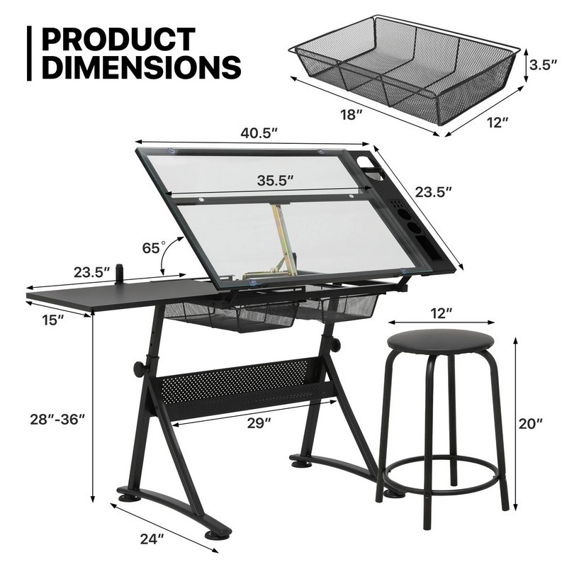Mesa de Desenho com Painel Lat - Tables avaliação e preço