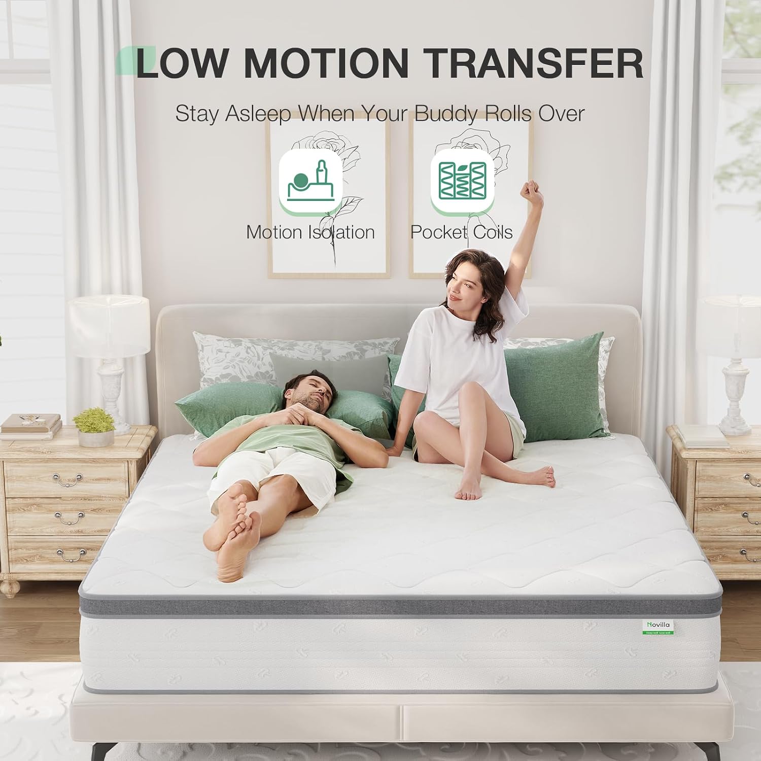 Colchão Queen de 14 polegadas, - Memory Foam Mattress In A Box Queen avaliação e preço