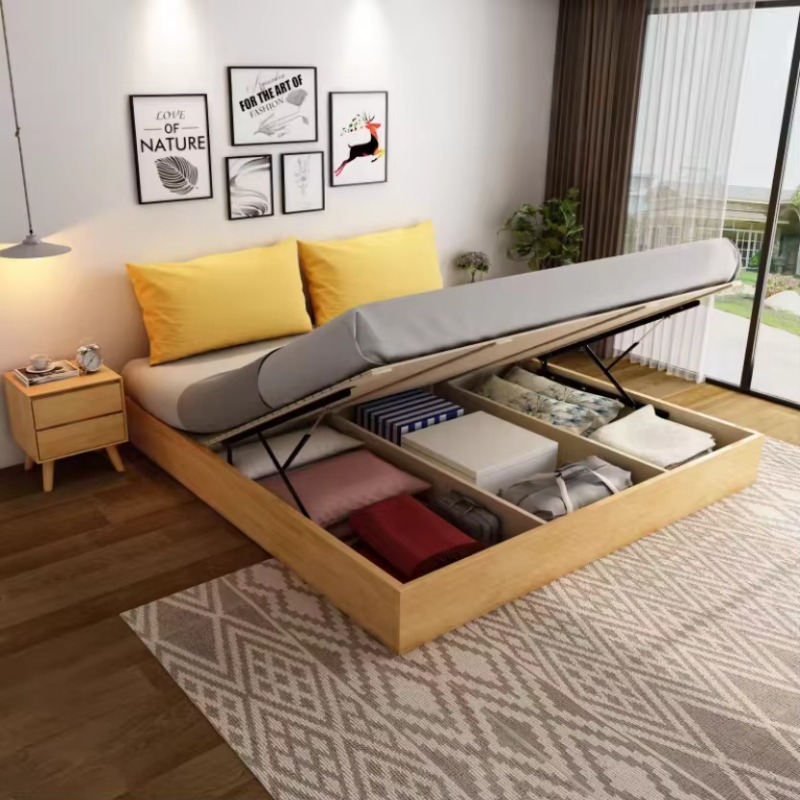 Cama com estrutura de armazena - Gas Lift Storage Bed Hydraulic avaliação e preço