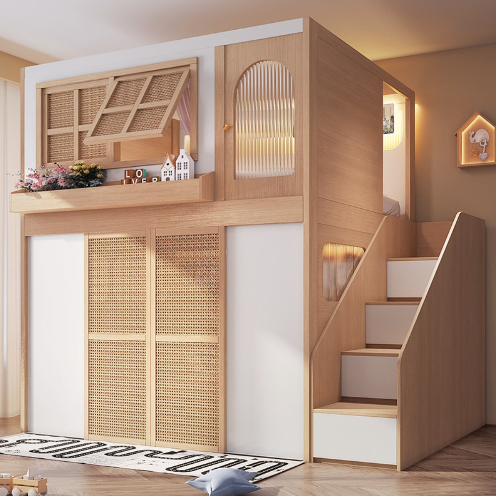 Beliche com Áreas de Privacida - Bunk Bed With Stairs And Slide avaliação e preço