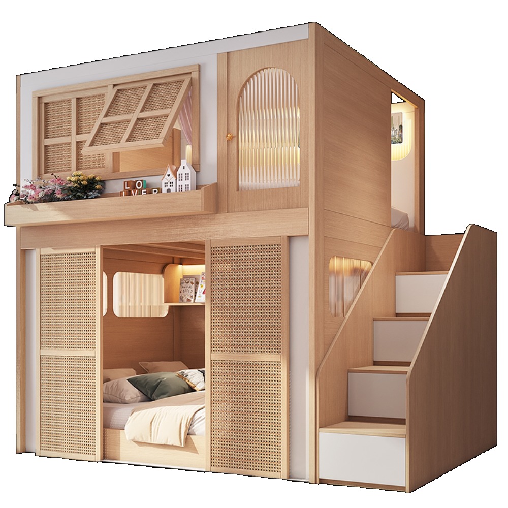 Beliche com Áreas de Privacida - Bunk Bed With Stairs And Slide avaliação e preço