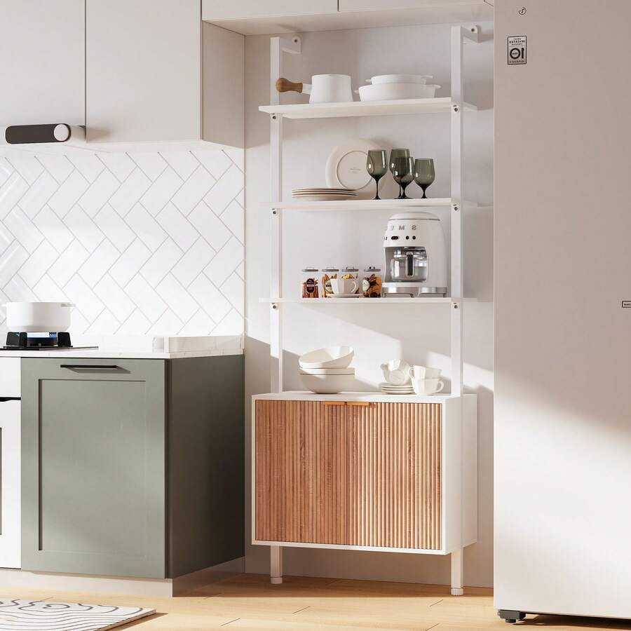 Elegante estante moderna em fo - Storage avaliação e preço
