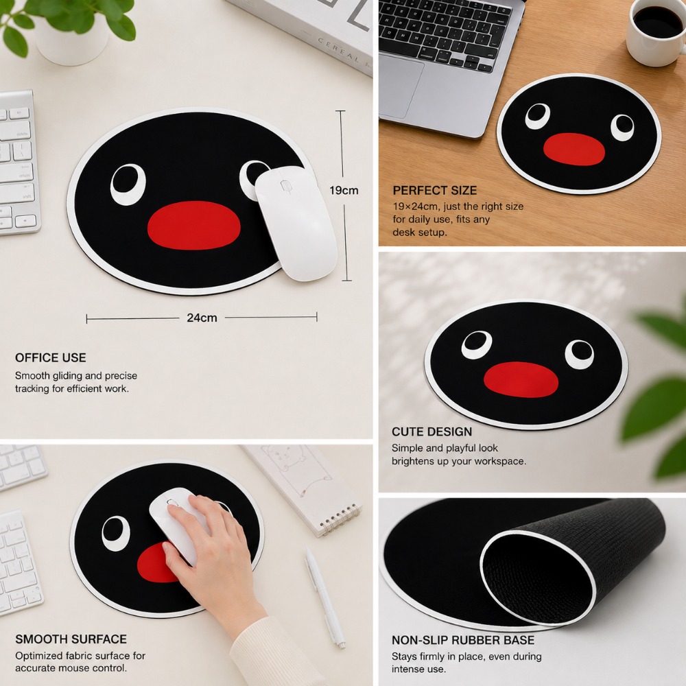 Mouse Pad de Pinguim Fofo com  - Office Furniture avaliação e preço