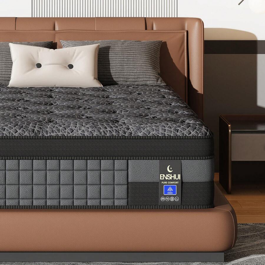Colchão Queen e King de 12/14  - Memory Foam Mattress In A Box Queen avaliação e preço