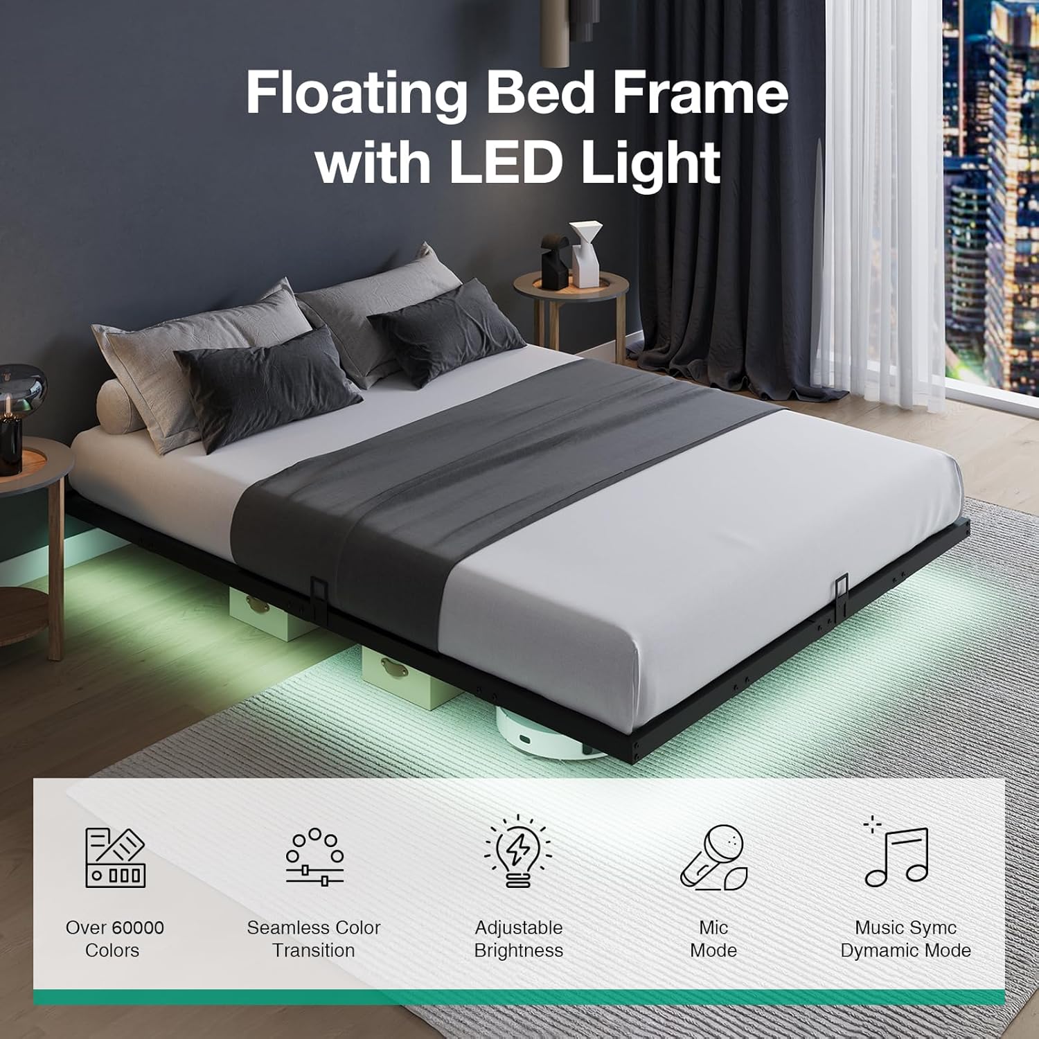 Estrutura de cama com platafor - Memory Foam Mattress In A Box Queen avaliação e preço
